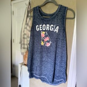 georgia home free tank top